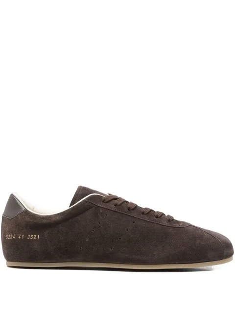 suede leather sneakers