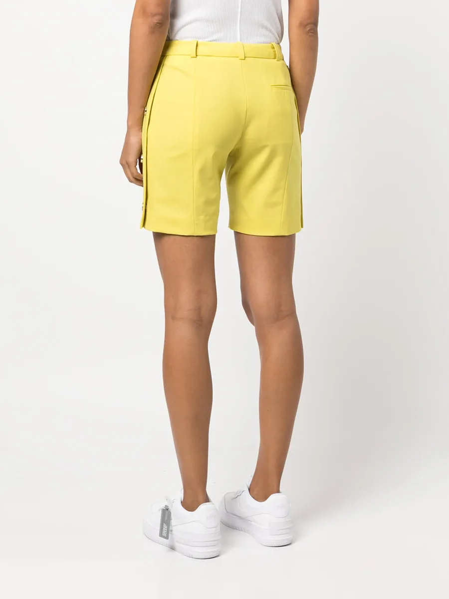 side-button tailored shorts 7