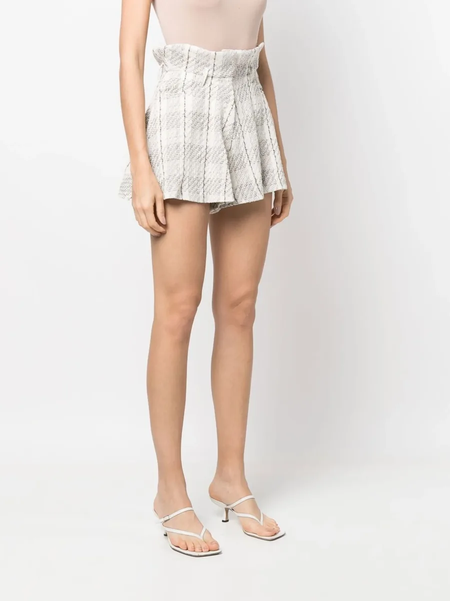 Vanko paperbag-waist shorts 5
