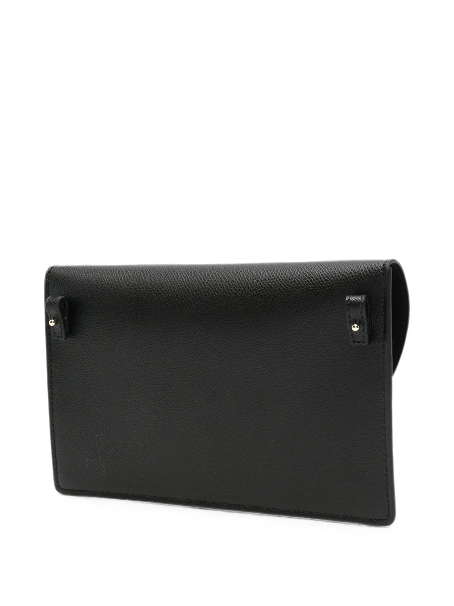 Lea logo-print leather belt bag 6