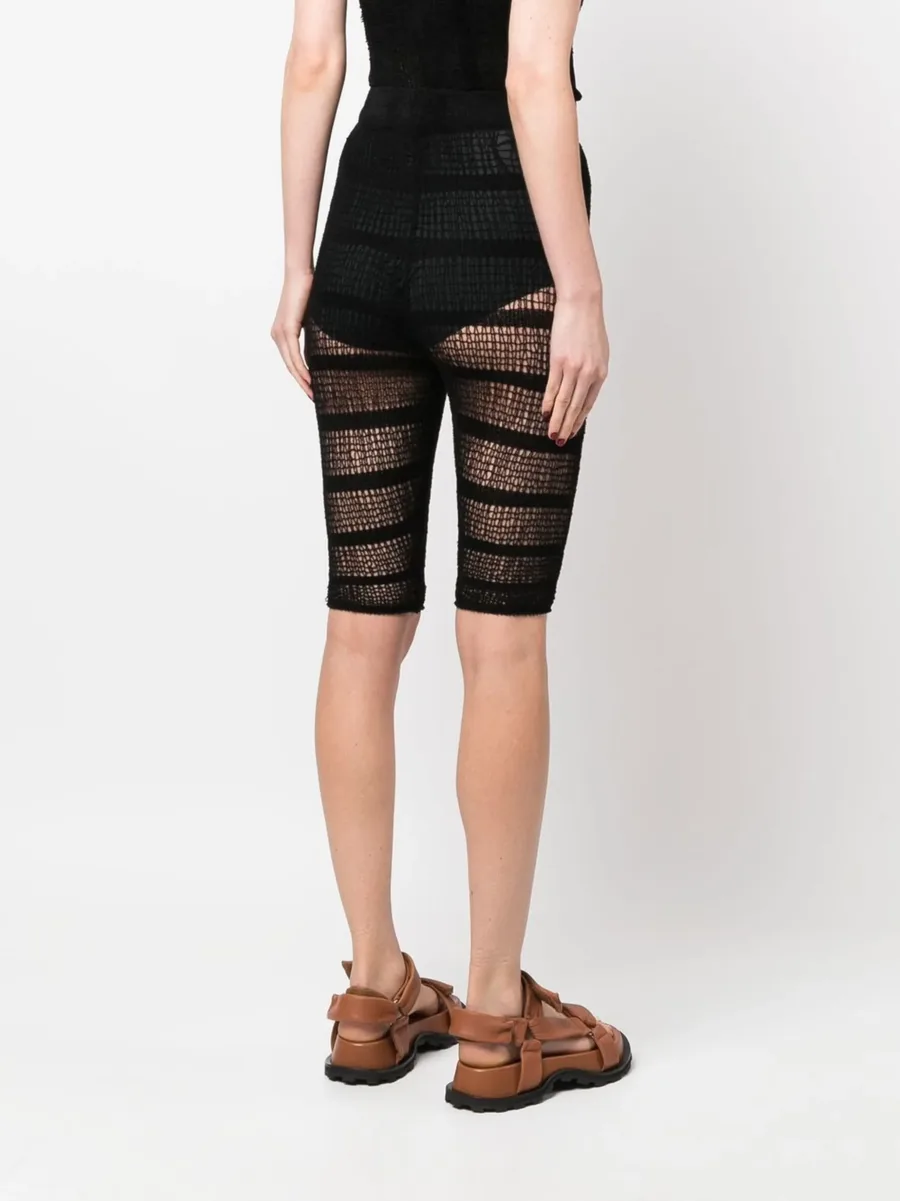 open knit cycling shorts 8