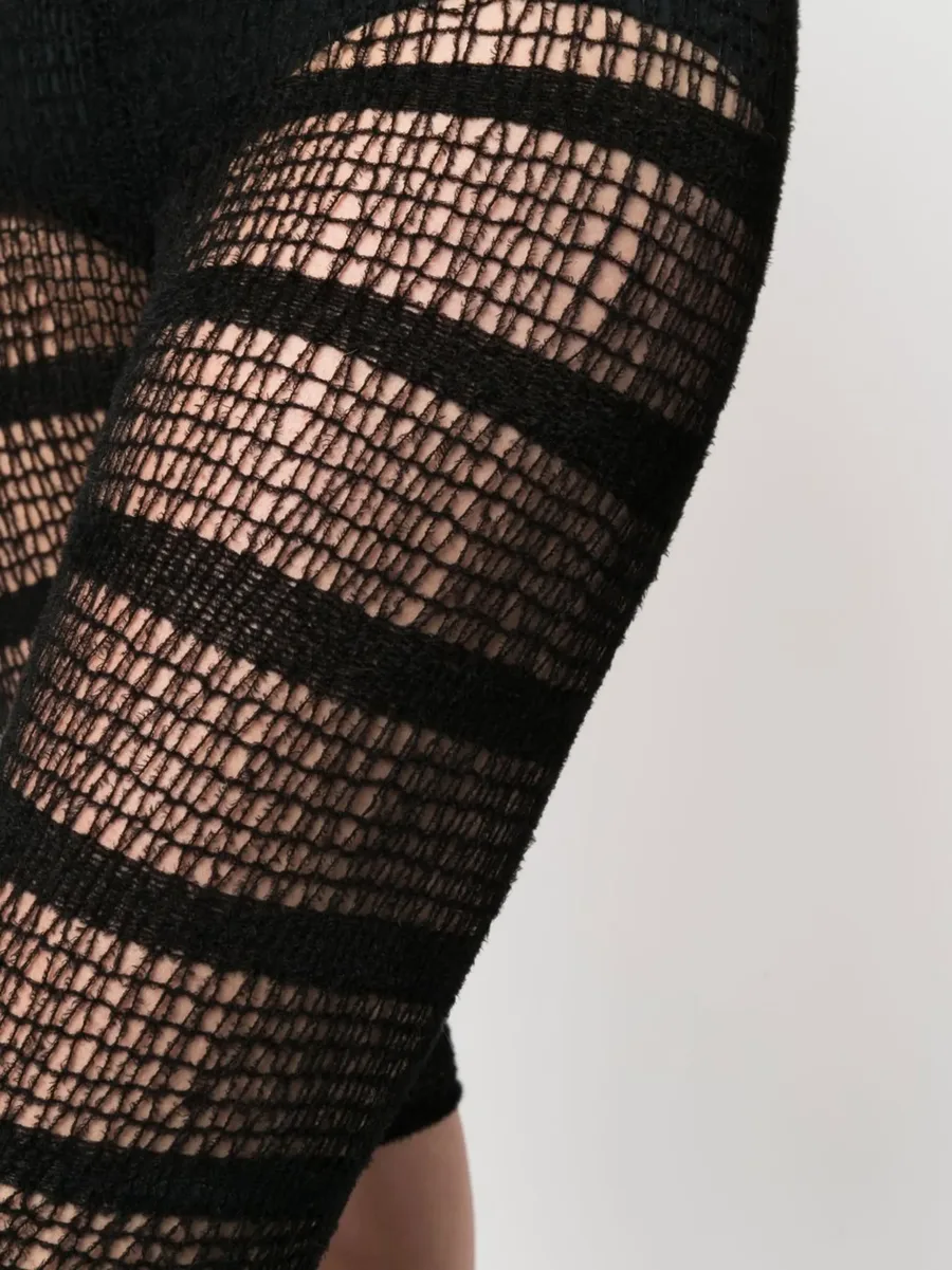 open knit cycling shorts 9