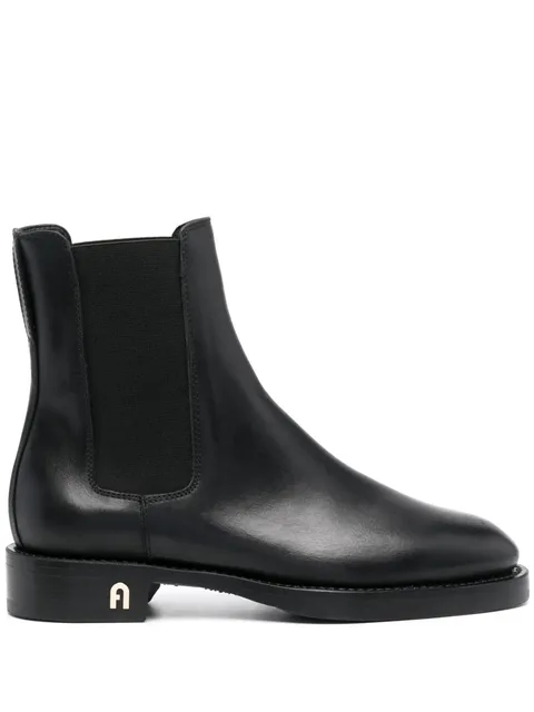leather ankle boots
