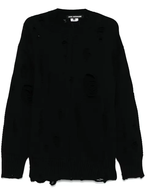 distressed jumper