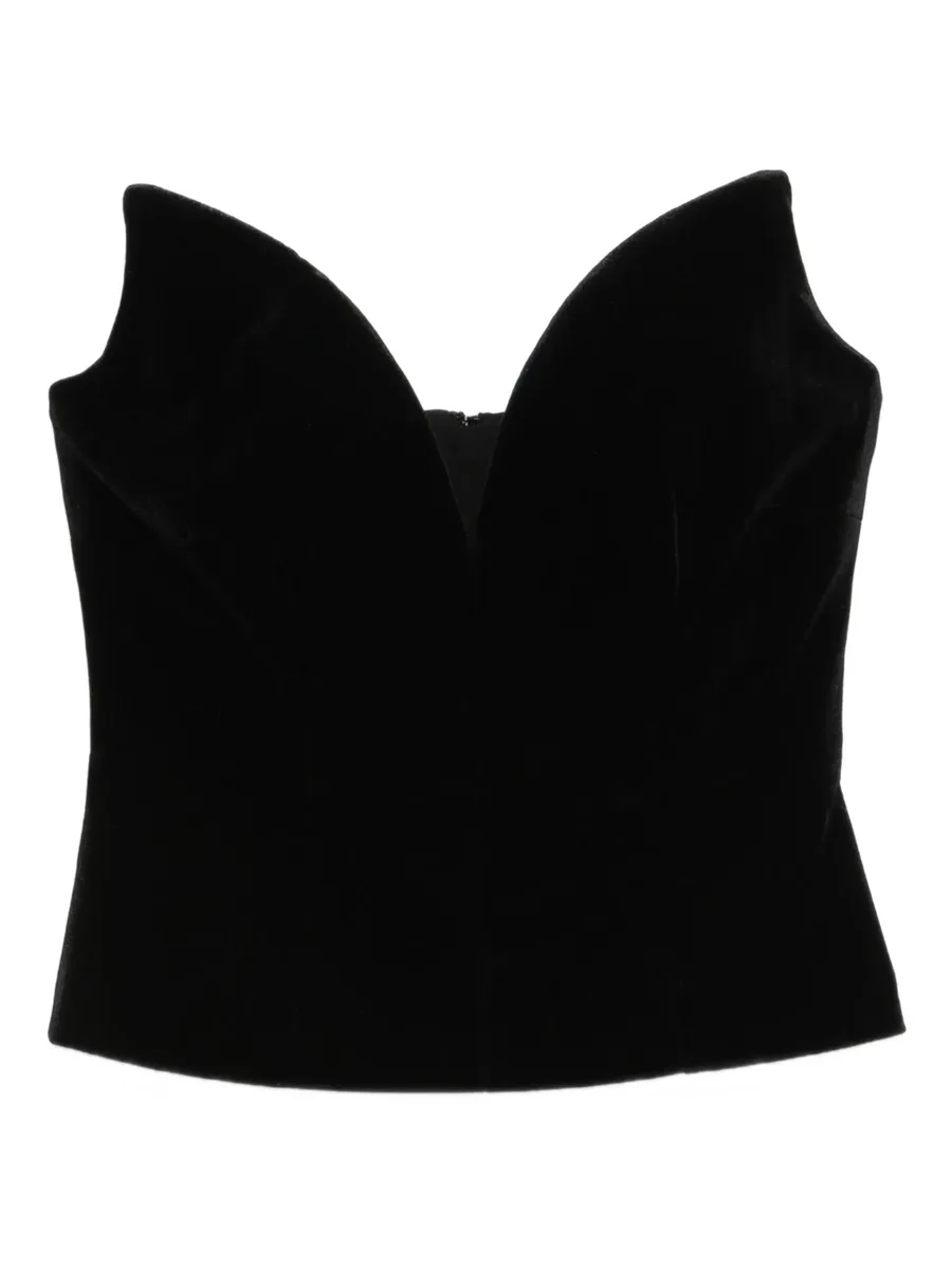 sweetheart-neck top 2