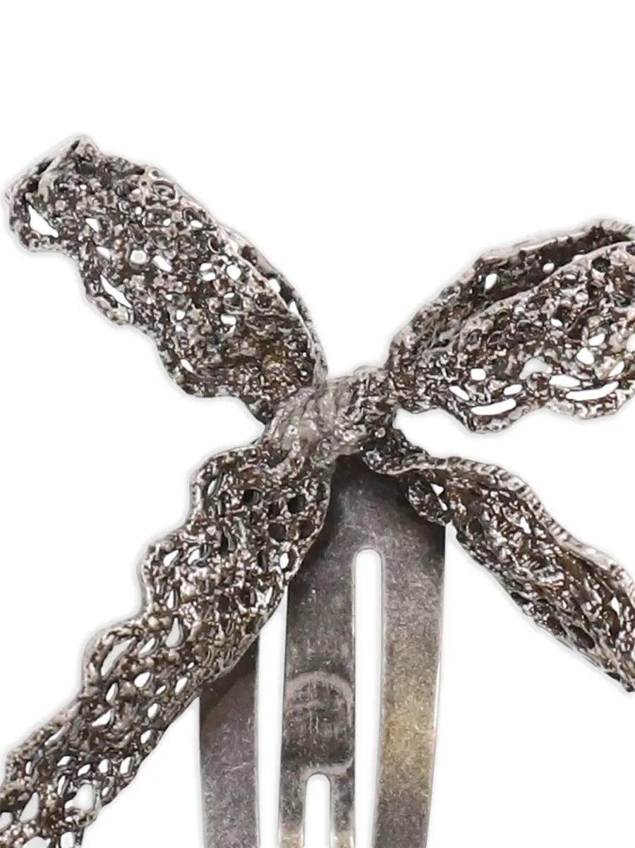bow-detail hair clip 4