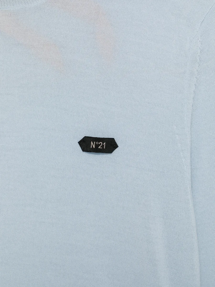logo-patch turtleneck sweater 6