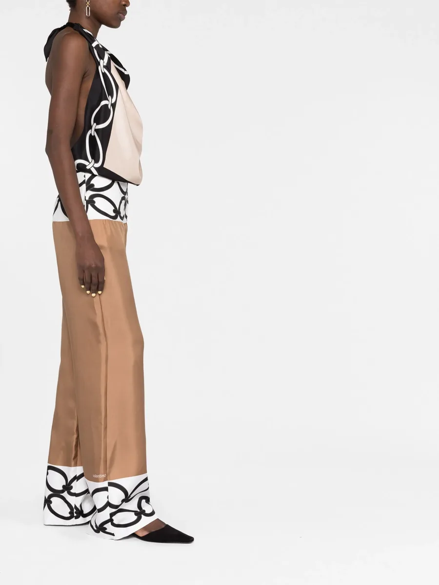 шелковый комбинезон Chain 1967 Foulard 11