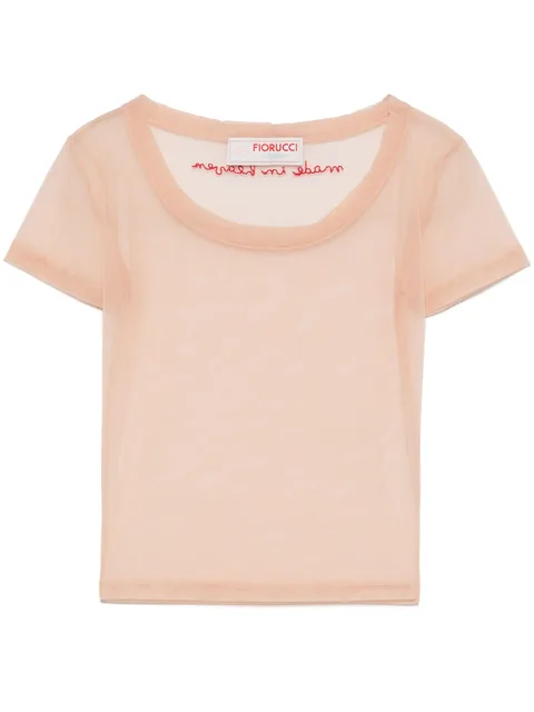 tulle crop top
