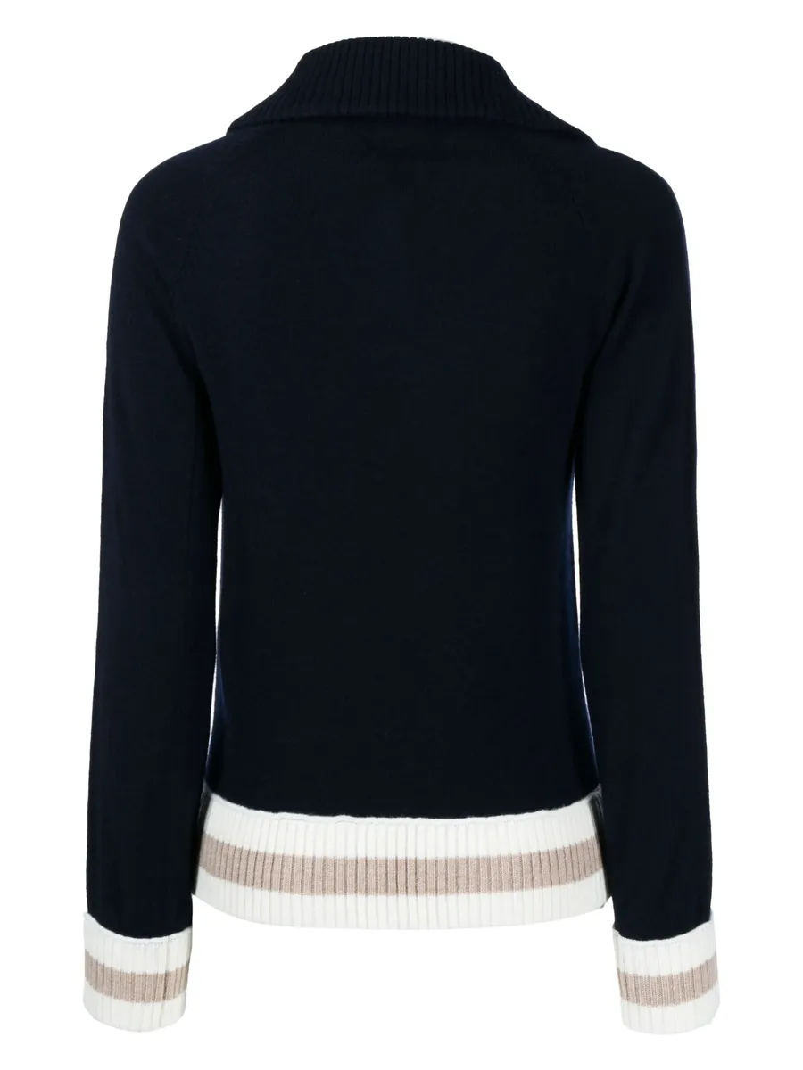 V-neck knitted jumper 4