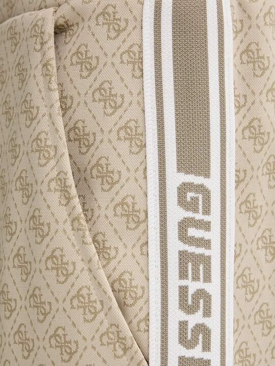monogram-pattern track pants 8
