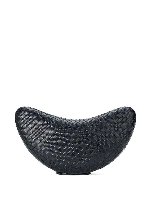 плетеный клатч Crescent