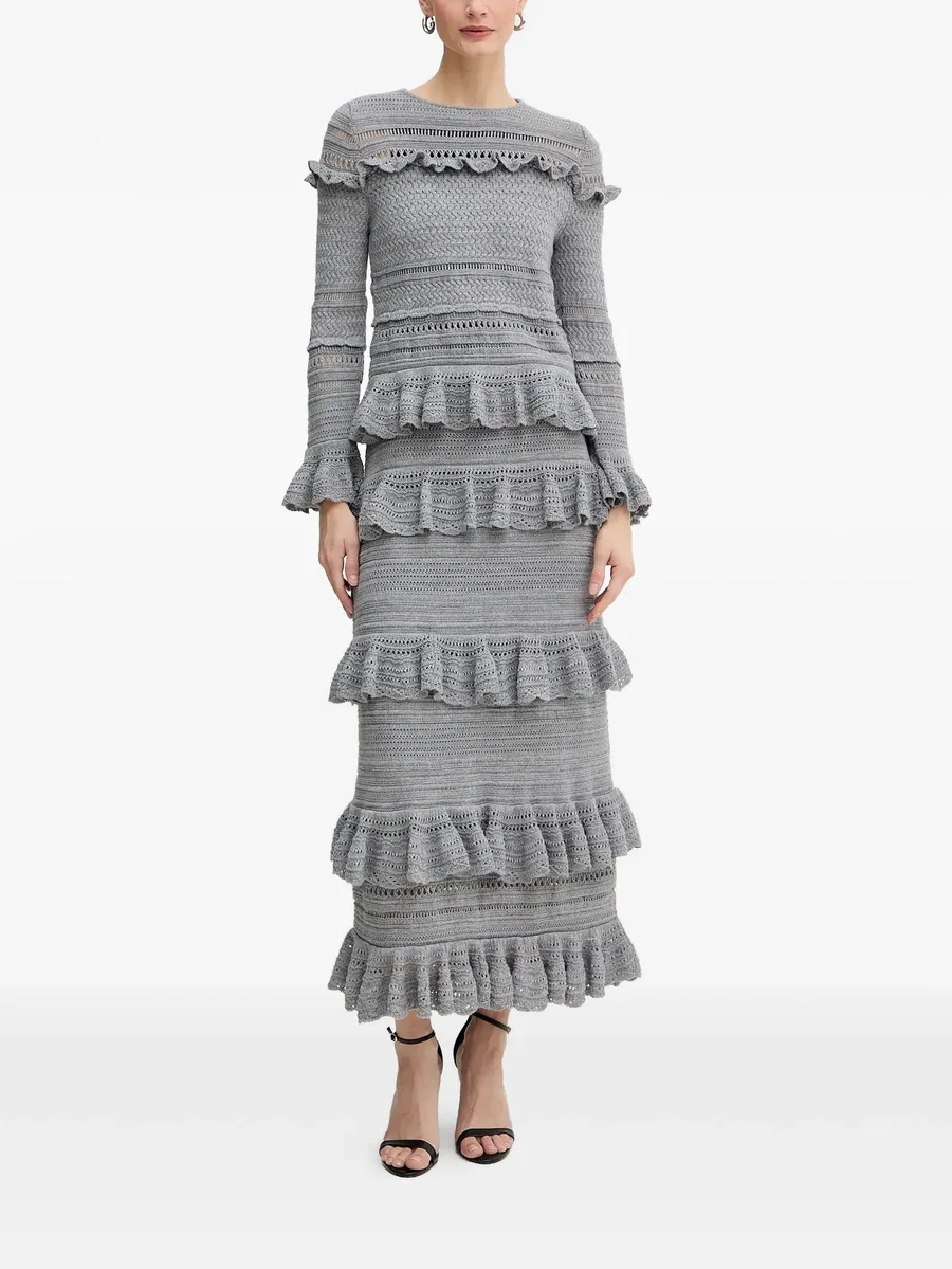 Martesana ruffled sweater 4