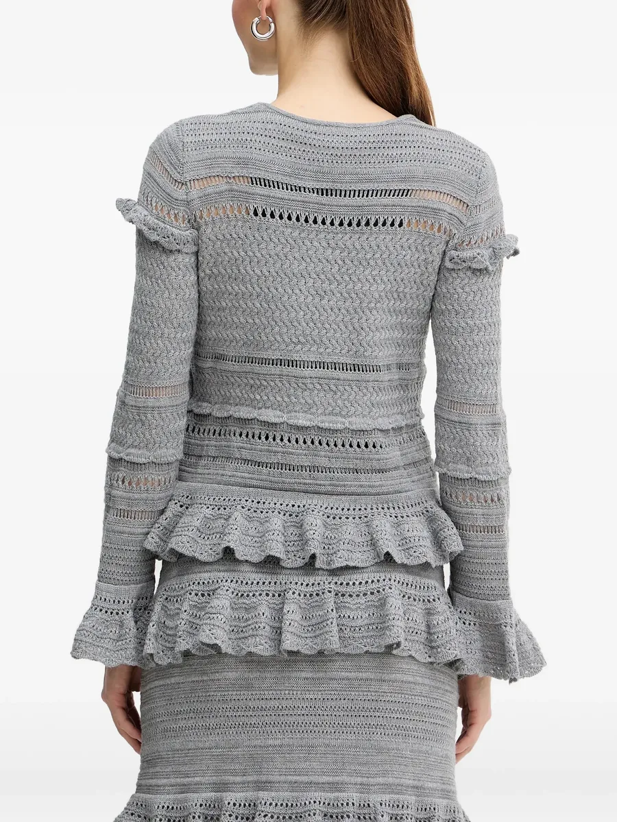 Martesana ruffled sweater 6