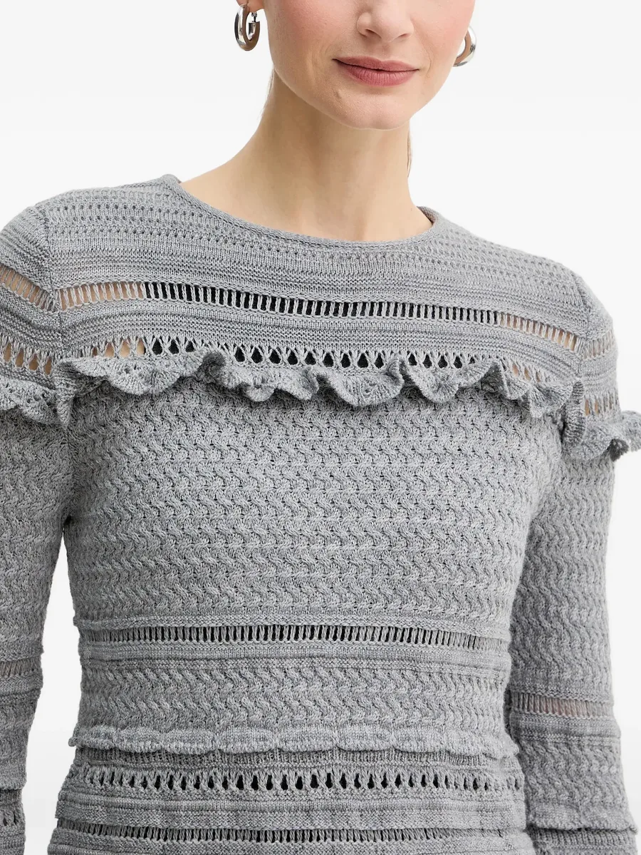 Martesana ruffled sweater 7