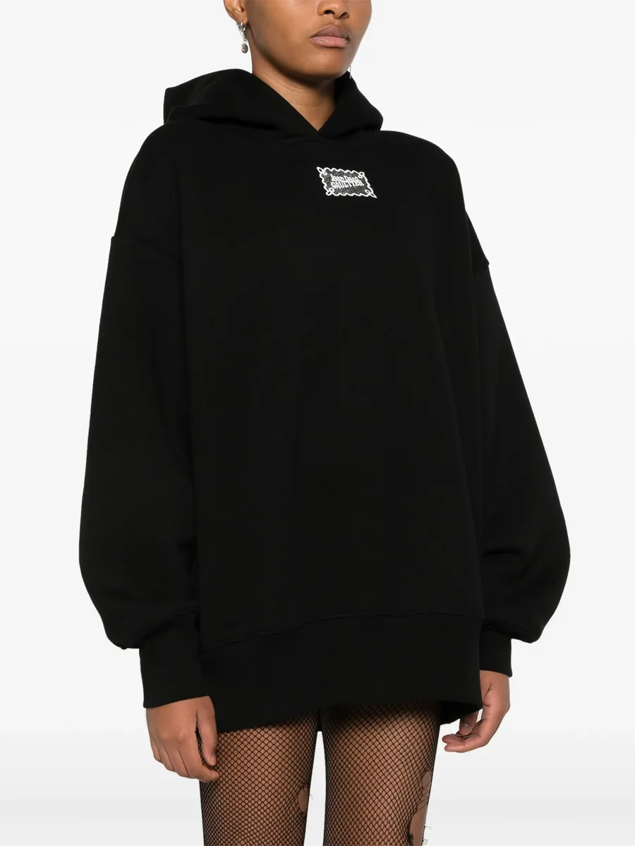 logo-print hoodie 6