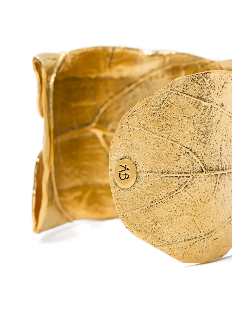 Ledena leaf-shaped cuff bracelet 4
