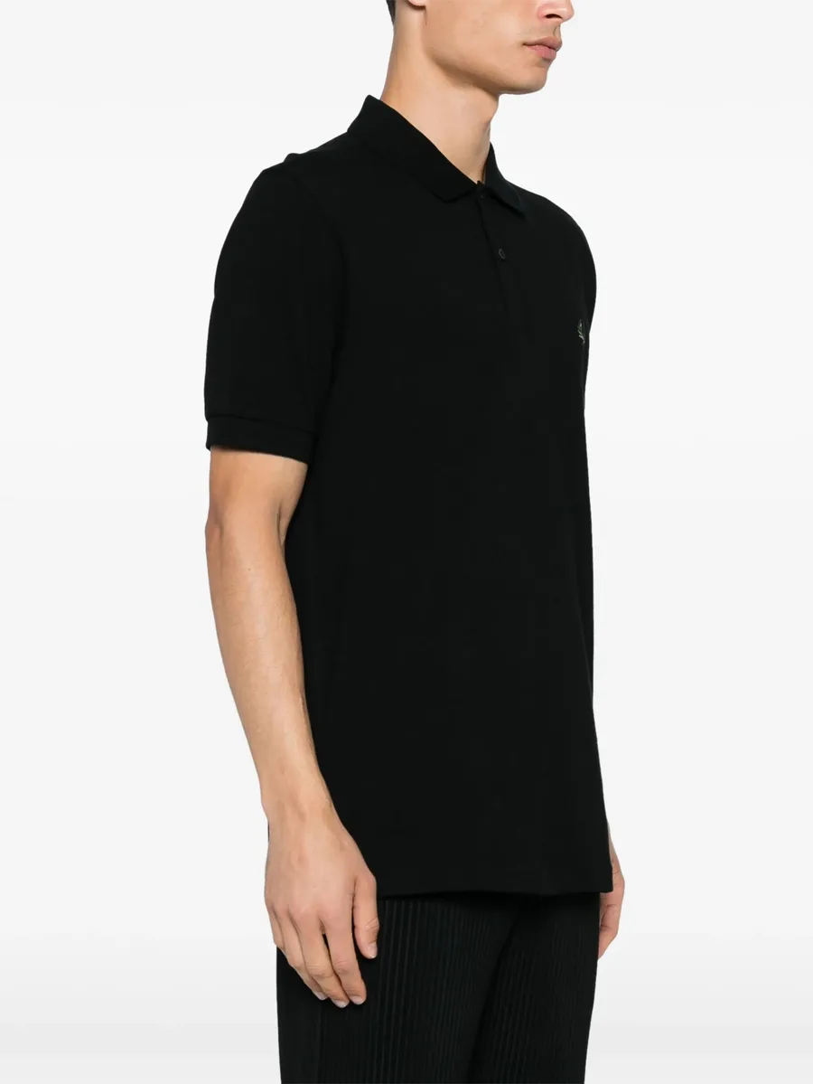x Fred Perry slogan-print polo shirt 8