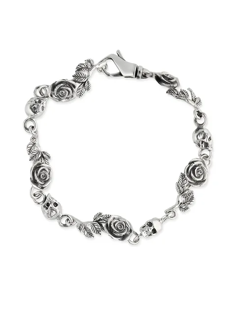 браслет Rose & Skull