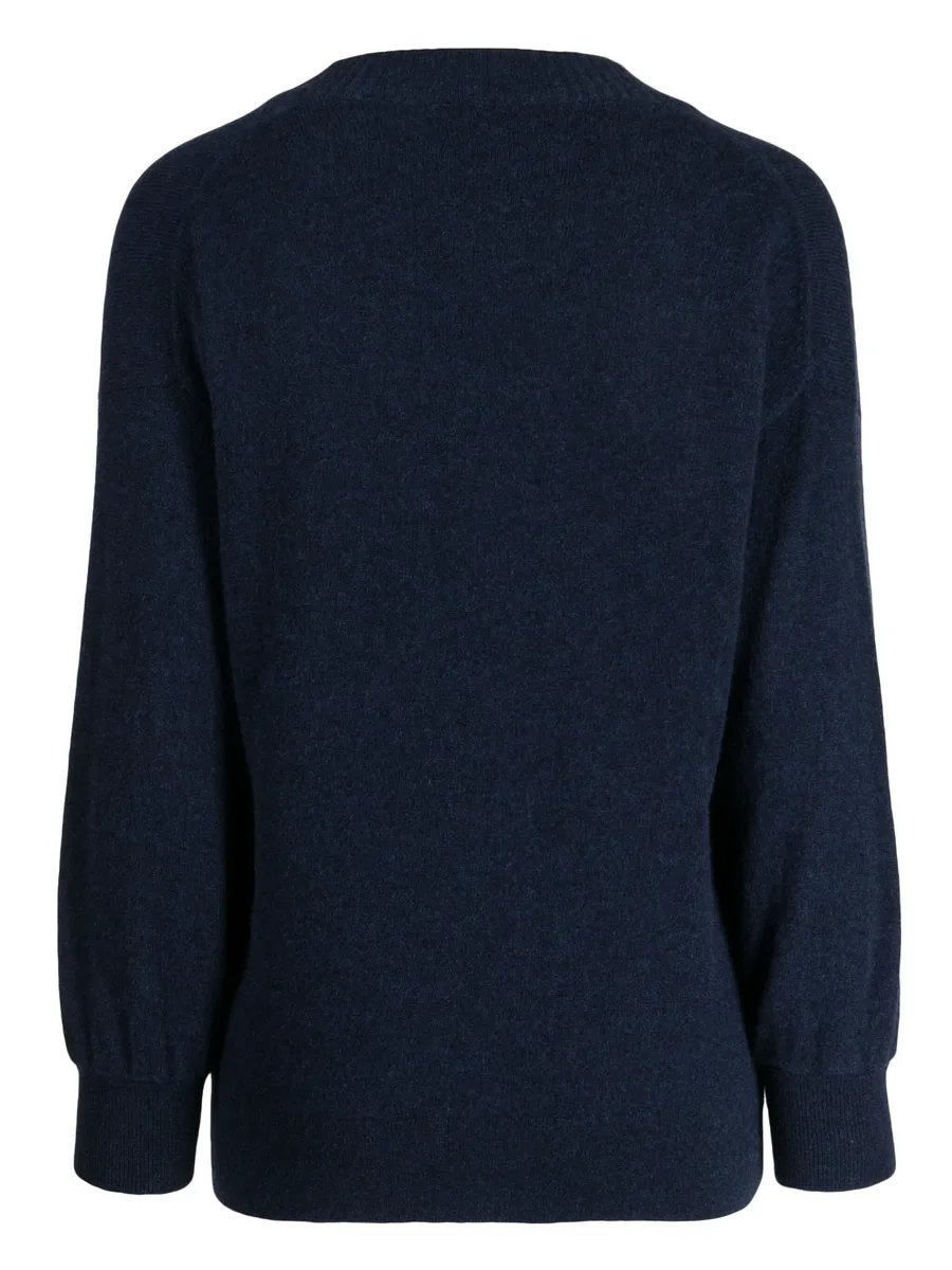 V-neck cashmere jumper 4