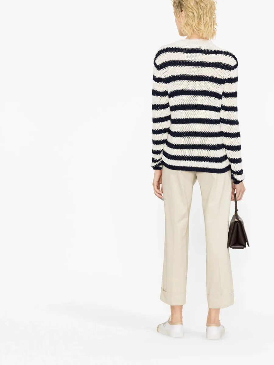 striped knitted jumper 5