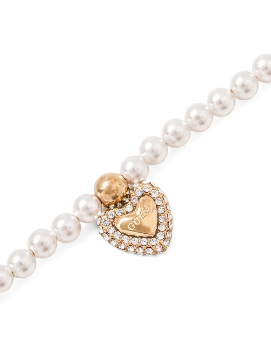 Beloved heart-charm beaded bracelet 4