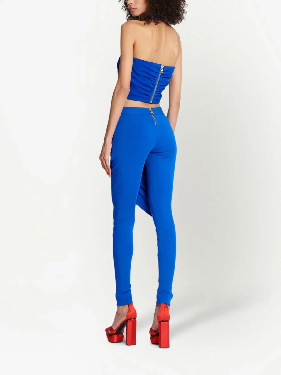 halterneck crossover-straps top 5