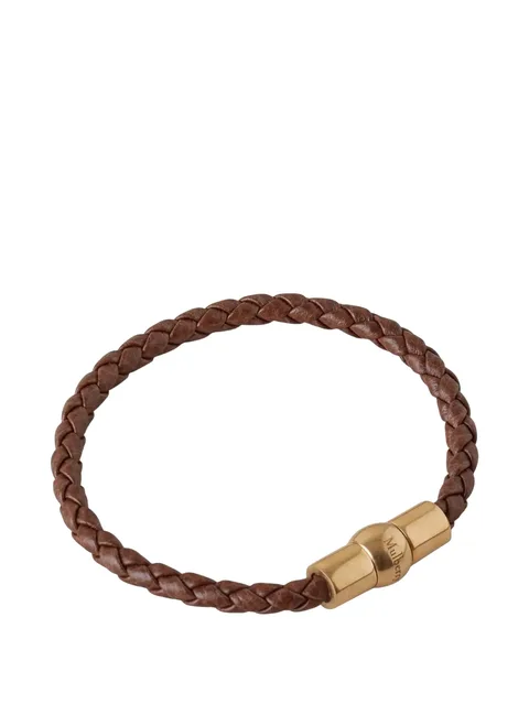 Iris woven leather bracelet