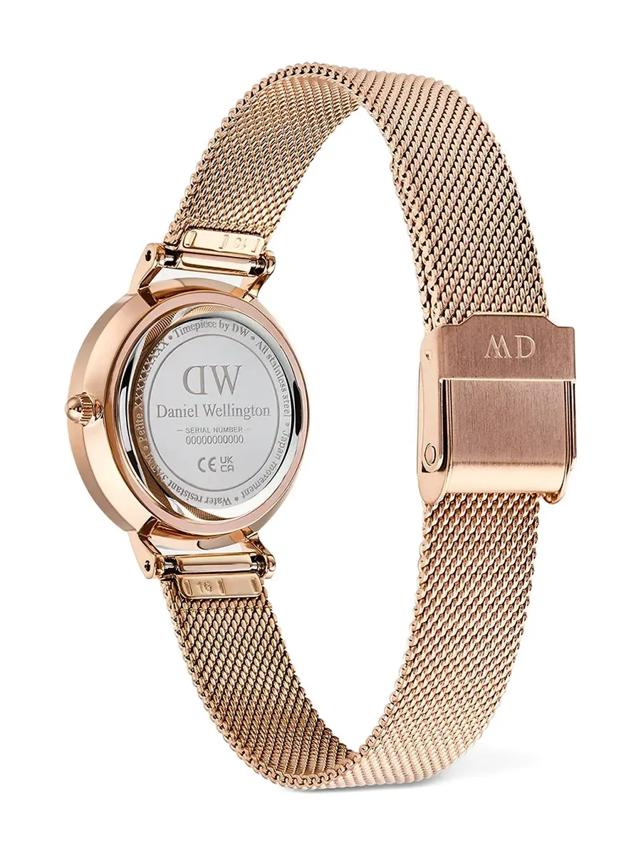 наручные часы Petite & Quadro Roman Numerals Date 28 мм 8