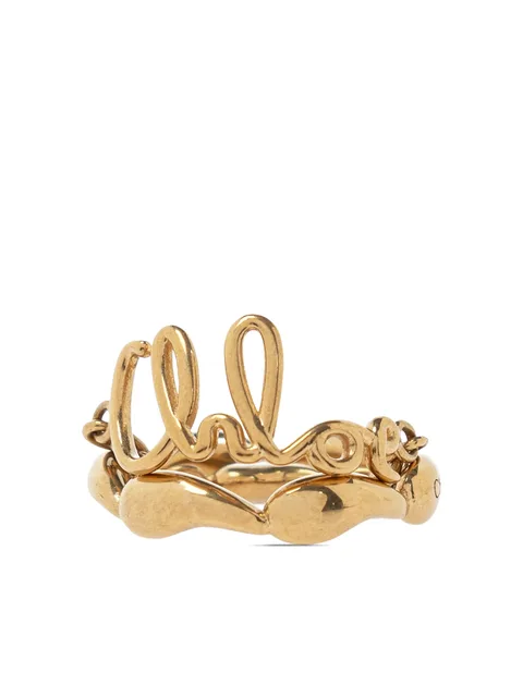 двойное кольцо Chloé Iconic