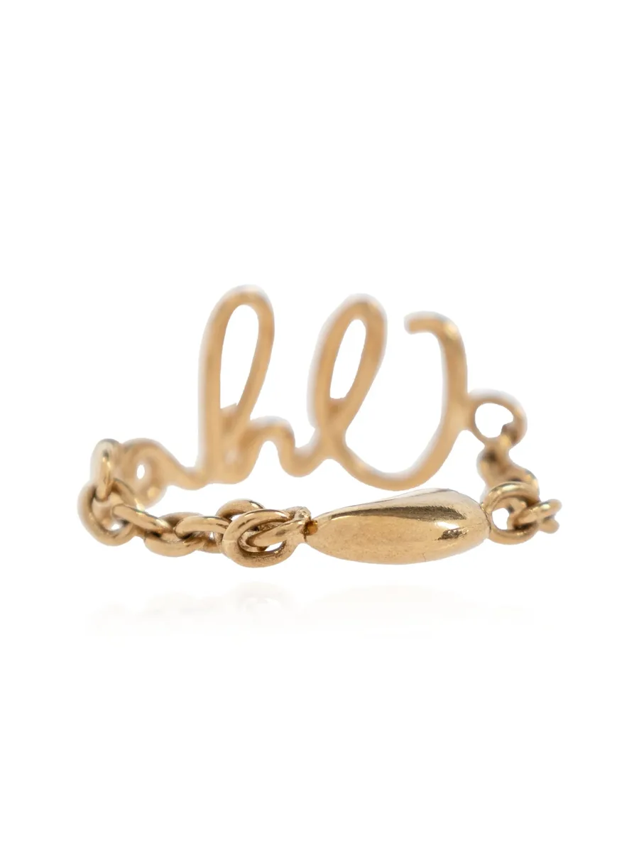 двойное кольцо Chloé Iconic 9