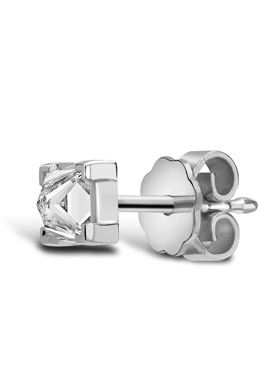 серьги RockChic из белого золота с бриллиантами 4