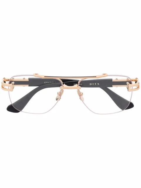 Grand-evo double-bridge glasses