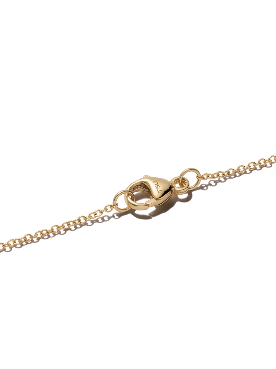 колье Cable Collectibles Evil Eye из желтого золота с сапфиром и бриллиантами 8