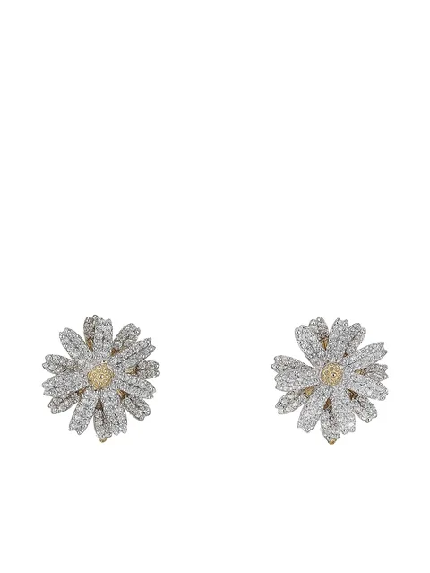 серьги Daisy Drop из желтого золота с цитрином