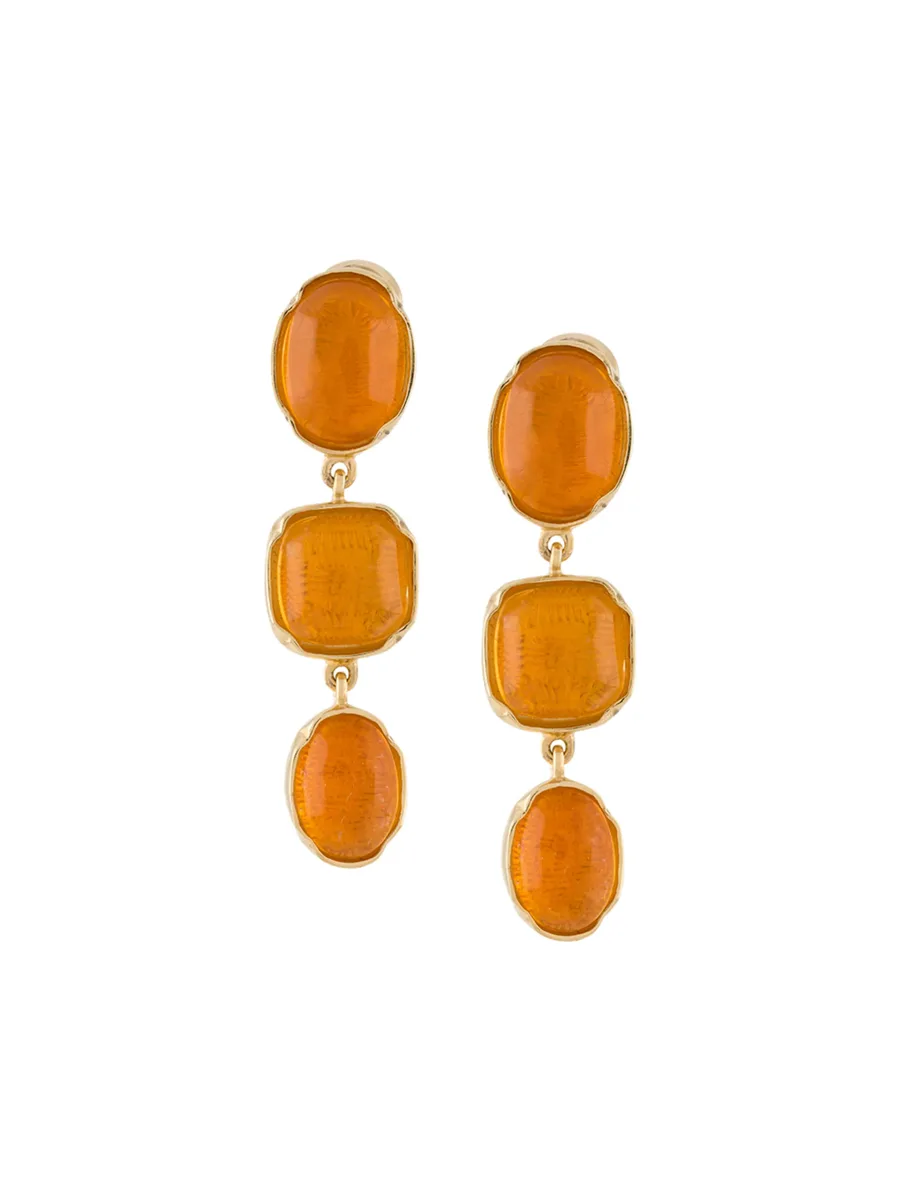 серьги-подвески Cabochons 2