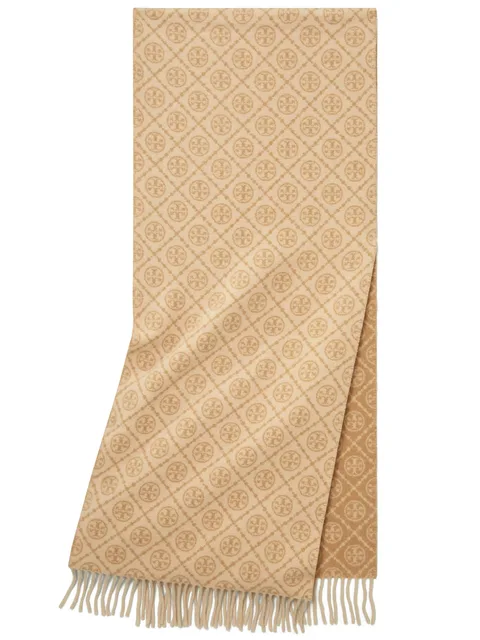 шарф с монограммой T Monogram