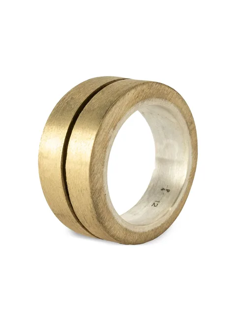 серебряное кольцо Crevice v2