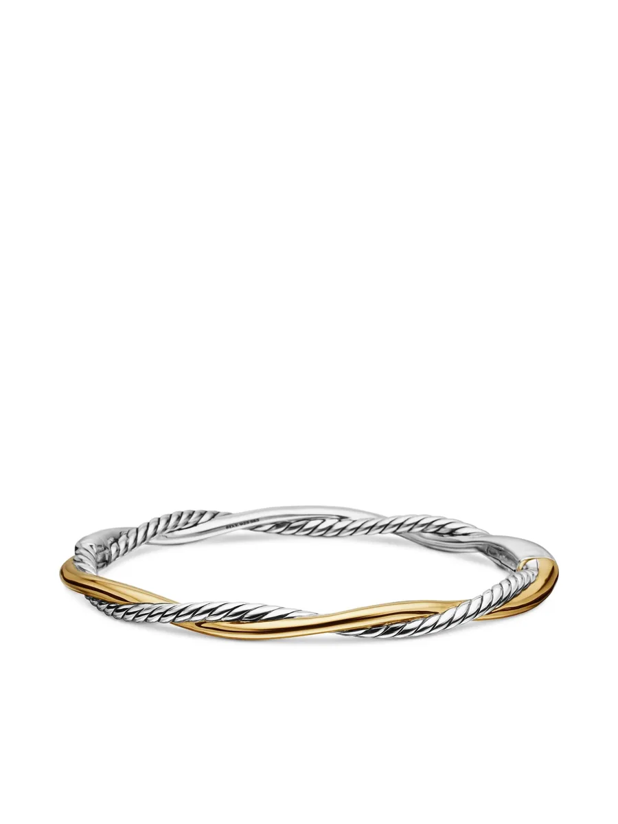 браслет Petite Infinity из серебра и желтого золота (4.4 мм) 9