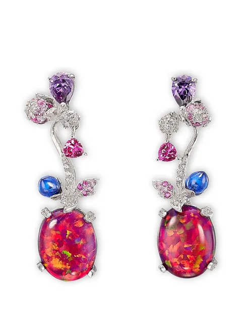 Carnivora multi-stone earrings