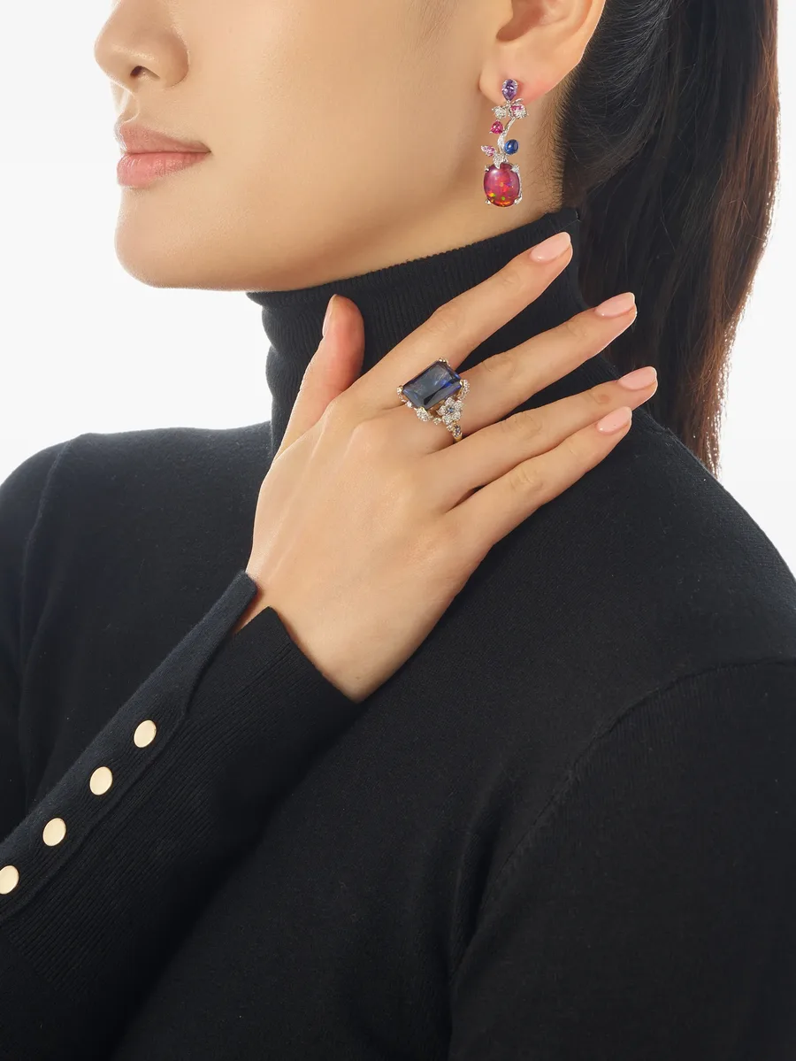 Carnivora multi-stone earrings 4