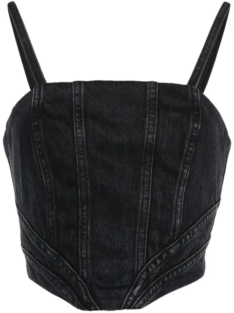 corset crop top