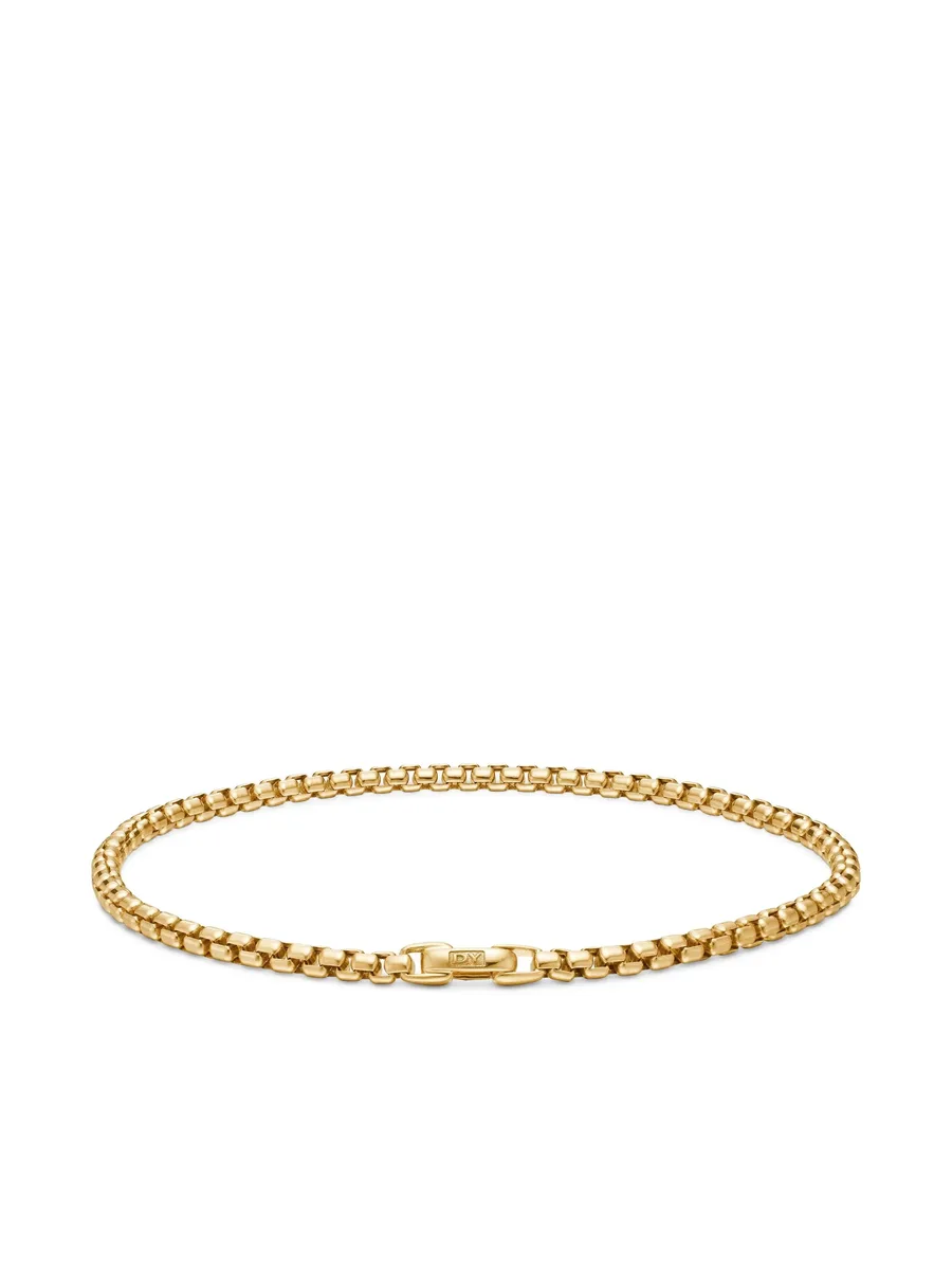 браслет DY Bel Aire Box Chain из желтого золота (2.7 мм) 12