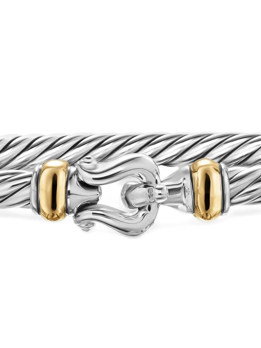 серебряный браслет Cable Flex 9