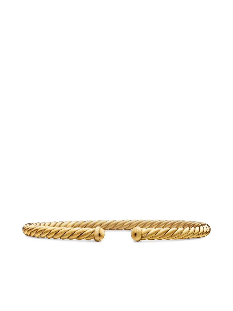 браслет Modern Cablespira из желтого золота (4 мм) 2