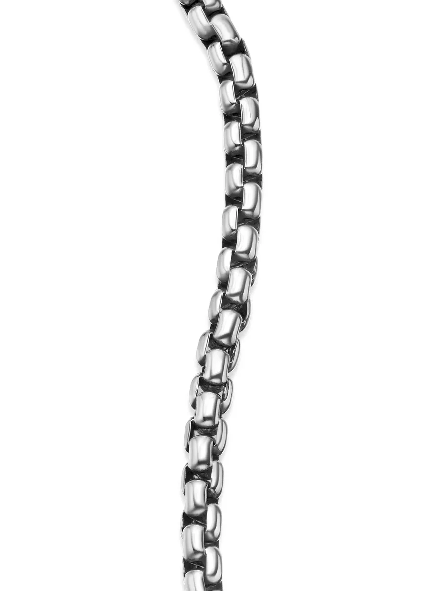 браслет DY Bel Aire Box Chain из желтого золота и серебра (4 мм) 14