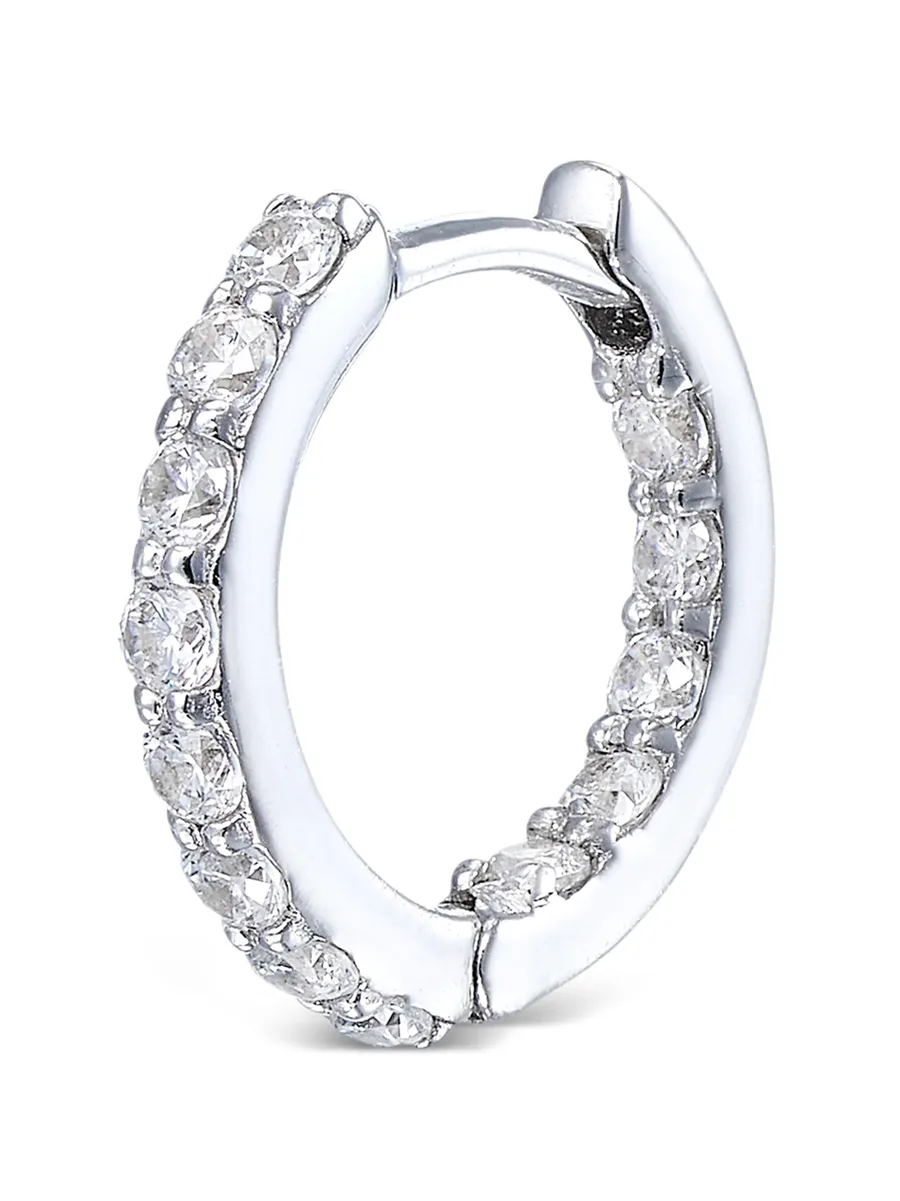 серьги-кольца Petite Heart Pendant 10