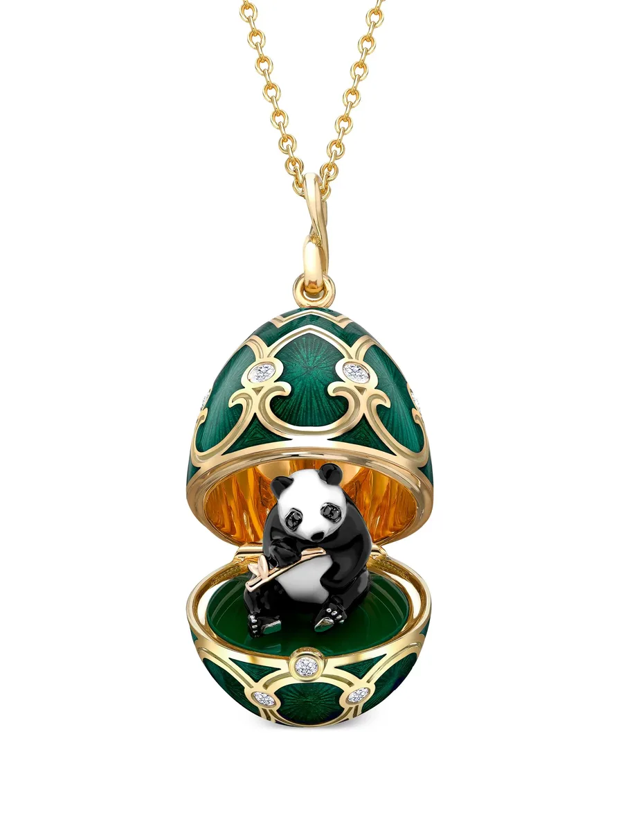 колье Heritage Panda Surprise с бриллиантами 7