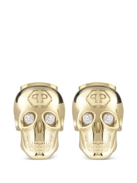 серьги с декором Skull