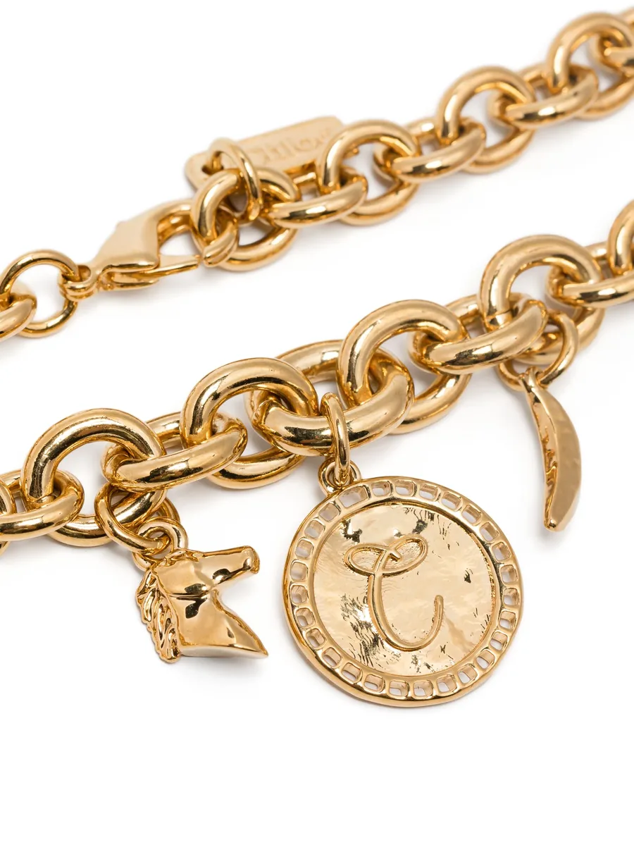 цепочный браслет Chloé Charms 6